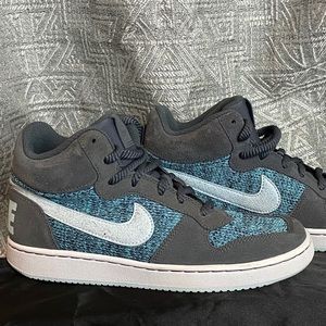 Blue Nike High Tops
